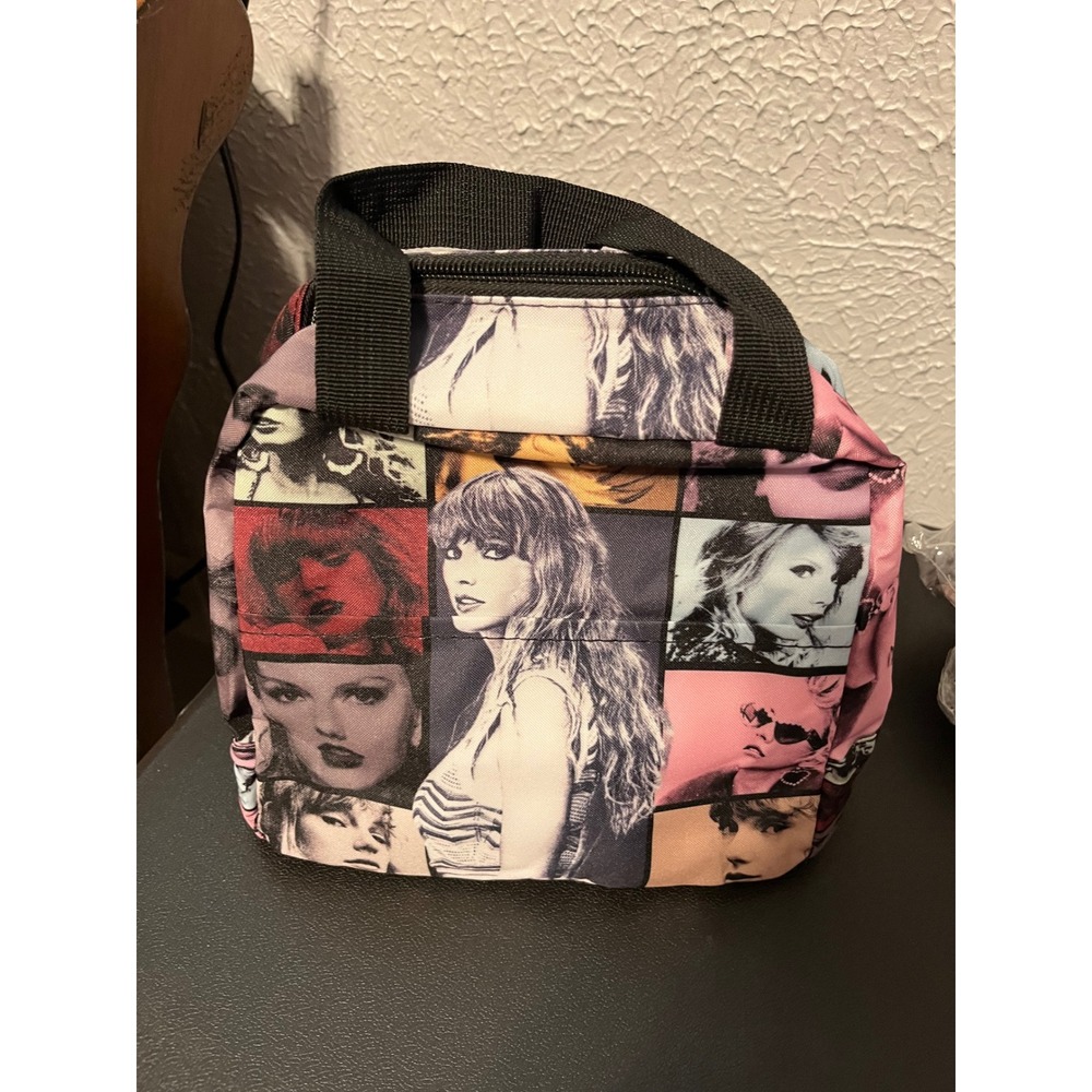Taylor‎ Swift Eras Tour Insulated Lunch Bag FRANTUFIT Music Fan Tote Multicolor
